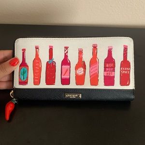 Kate Spade Hot Sauce wallet